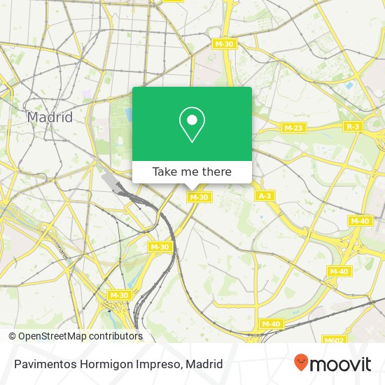 Pavimentos Hormigon Impreso map