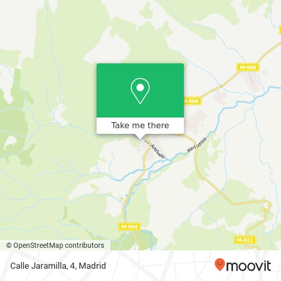 Calle Jaramilla, 4 map