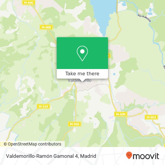 mapa Valdemorillo-Ramón Gamonal 4