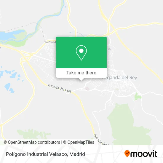 Polígono Industrial Velasco map