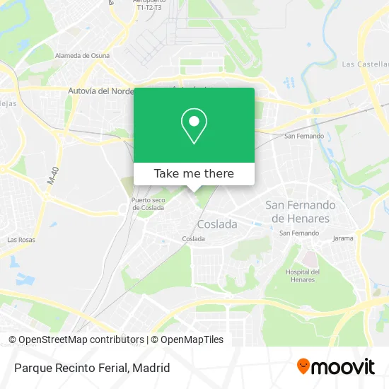 Parque Recinto Ferial map