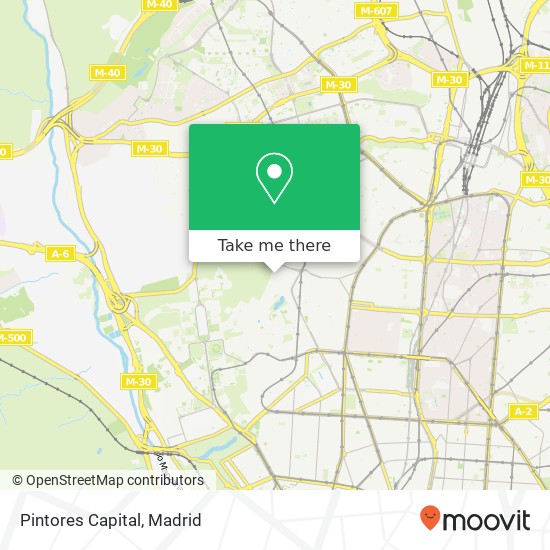 mapa Pintores Capital