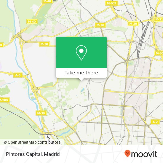 Pintores Capital map