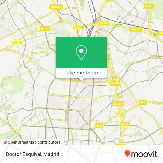 Doctor Esquivel map