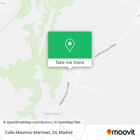 mapa Calle Mauricio Martínez, 34
