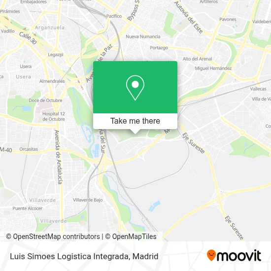 Luis Simoes Logistica Integrada map