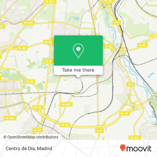 Centro de Día map