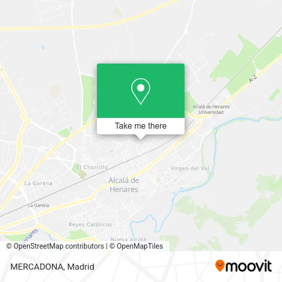 MERCADONA map