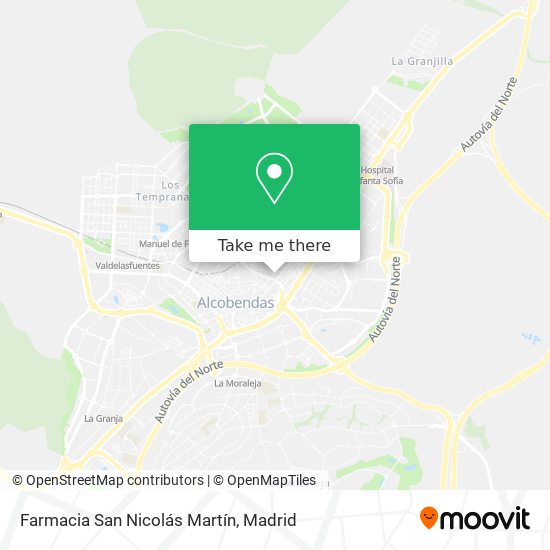 Farmacia San Nicolás Martín map