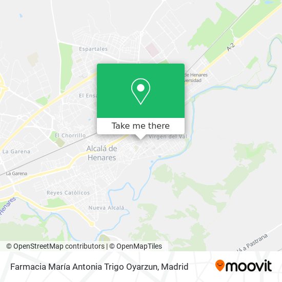 mapa Farmacia María Antonia Trigo Oyarzun