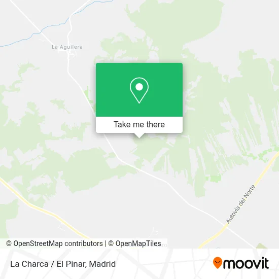 La Charca / El Pinar map