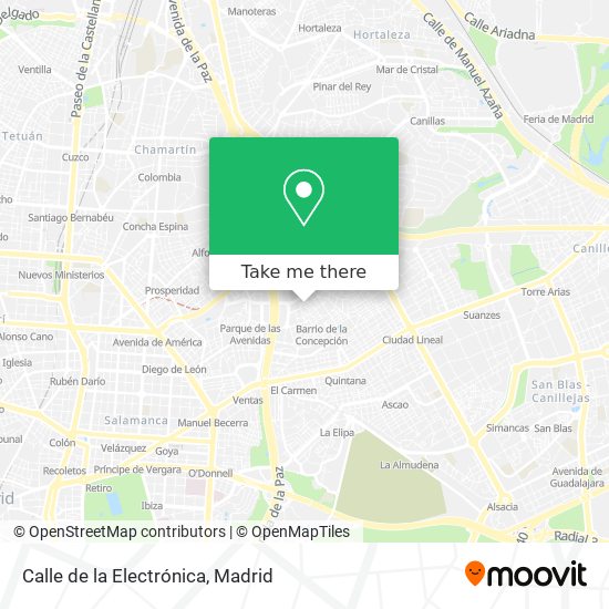 Calle de la Electrónica map