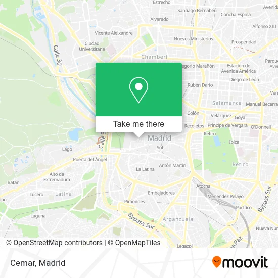 Cemar map