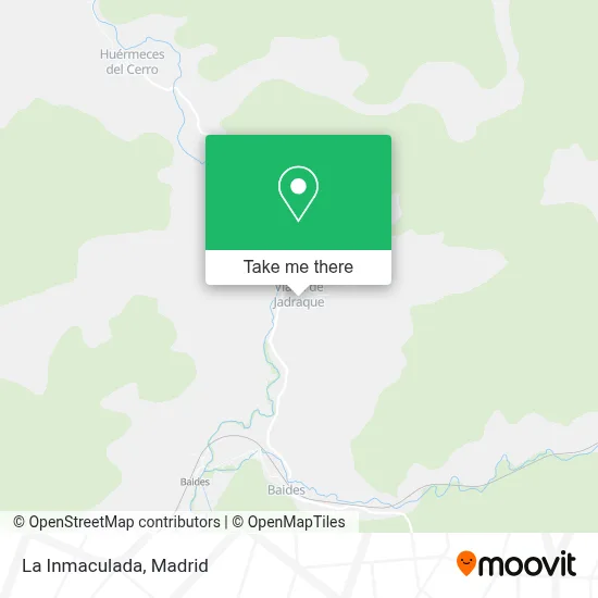 La Inmaculada map
