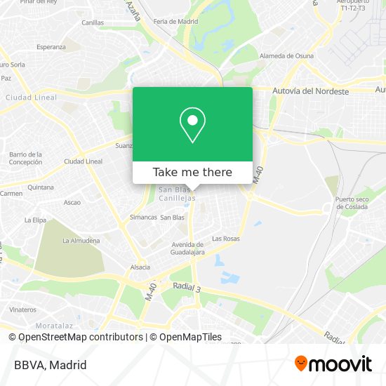 BBVA map