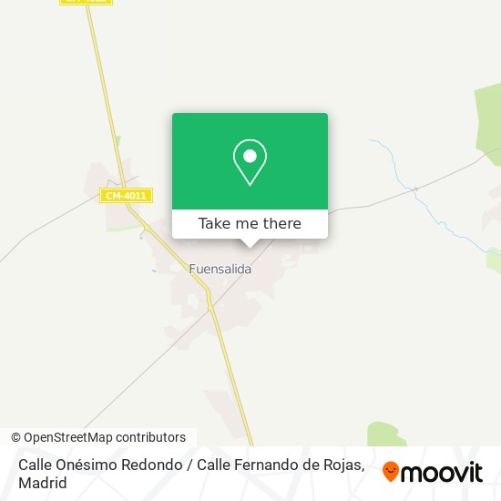 Calle Onésimo Redondo / Calle Fernando de Rojas map