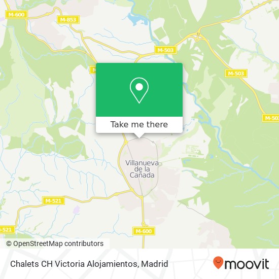 Chalets CH Victoria Alojamientos map