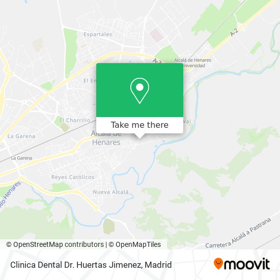 Clinica Dental Dr. Huertas Jimenez map