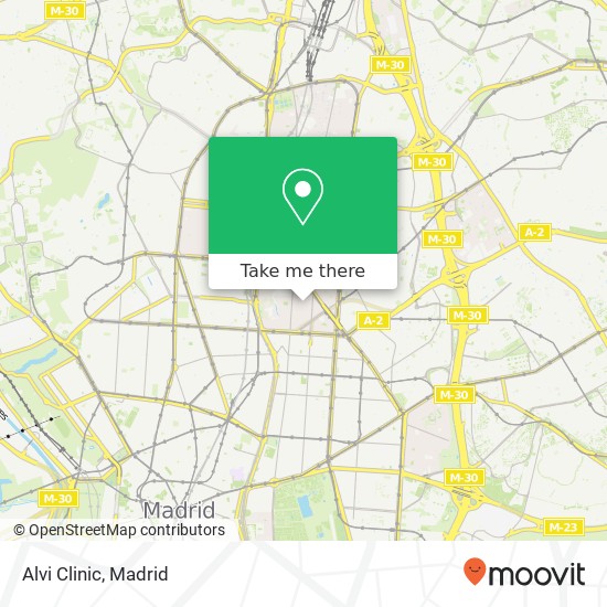 mapa Alvi Clinic