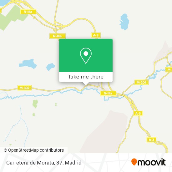 Carretera de Morata, 37 map