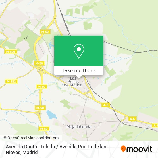 Avenida Doctor Toledo / Avenida Pocito de las Nieves map