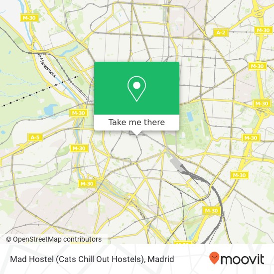 Mad Hostel (Cats Chill Out Hostels) map