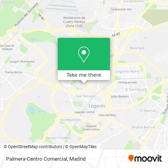 mapa Palmera-Centro Comercial