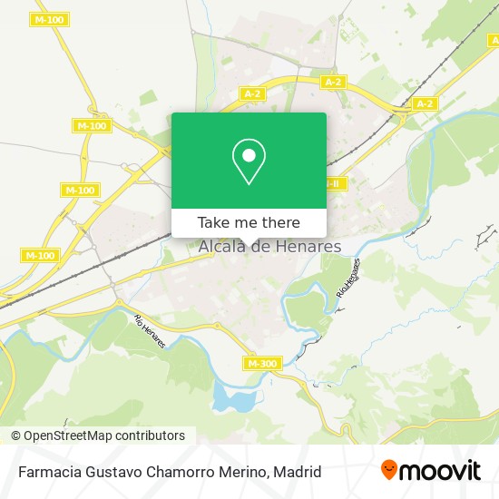 Farmacia Gustavo Chamorro Merino map