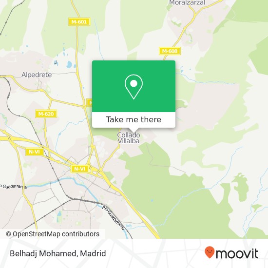 mapa Belhadj Mohamed