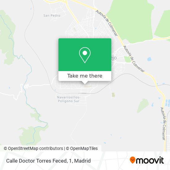 Calle Doctor Torres Feced, 1 map