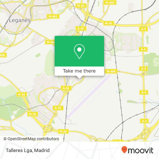 Talleres Lga map