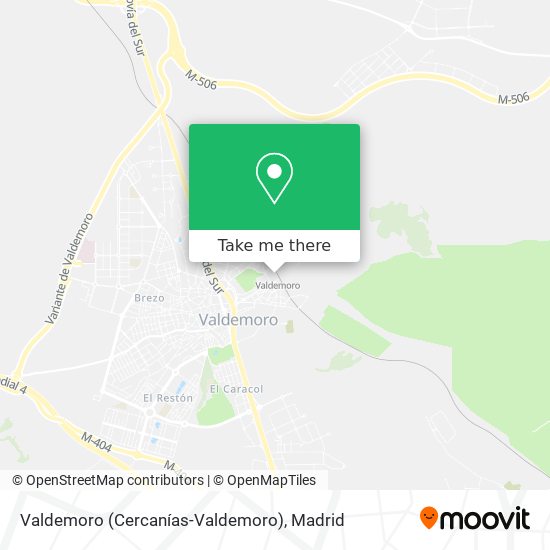 Valdemoro (Cercanías-Valdemoro) map