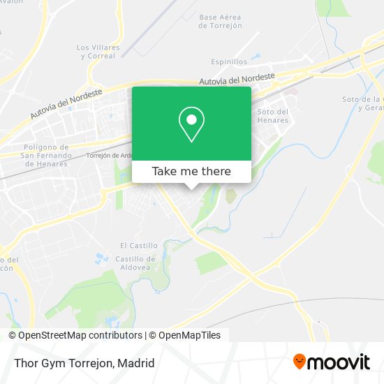 Thor Gym Torrejon map