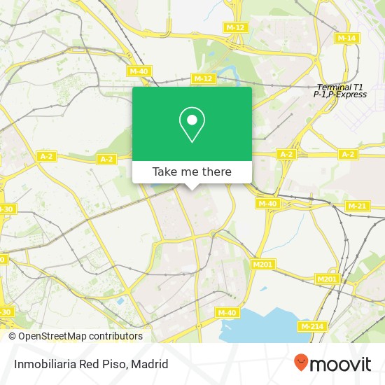 mapa Inmobiliaria Red Piso