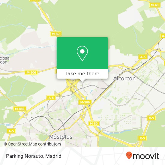 Parking Norauto map