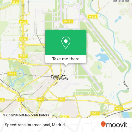 mapa Speedtrans Internacional