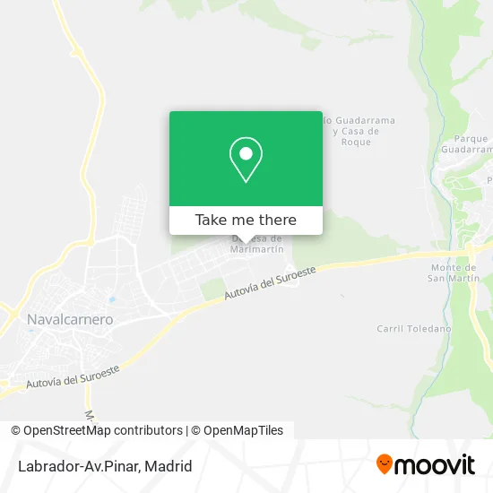 Labrador-Av.Pinar map