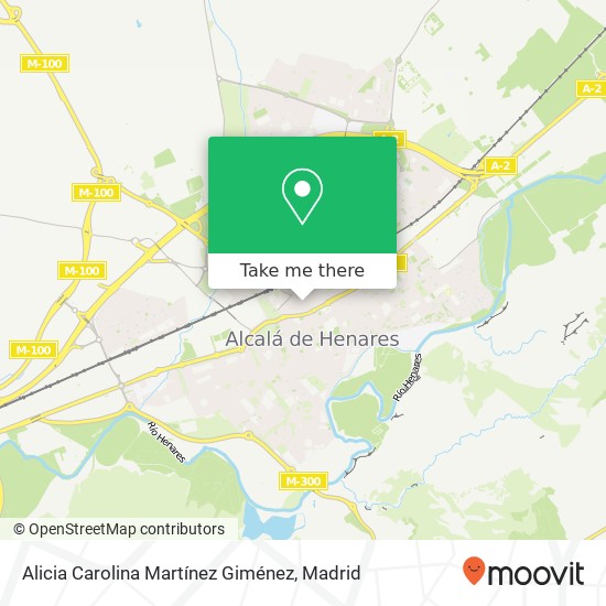 Alicia Carolina Martínez Giménez map