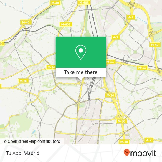 Tu App map