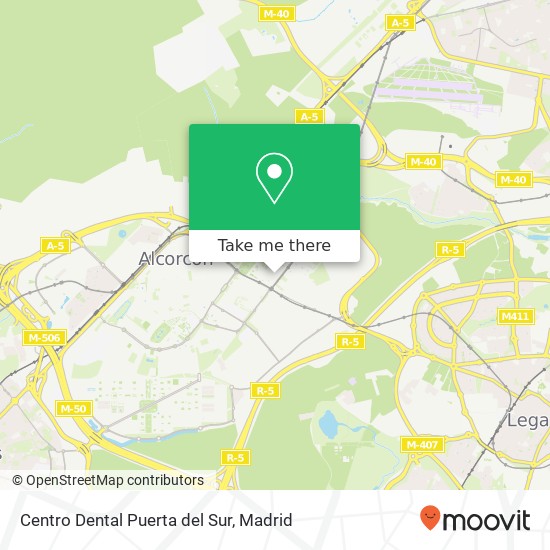 Centro Dental Puerta del Sur map