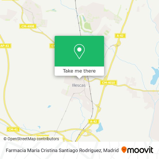 Farmacia María Cristina Santiago Rodríguez map