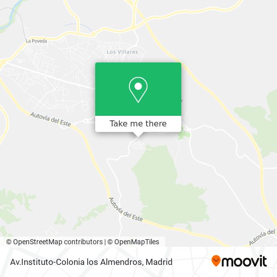 mapa Av.Instituto-Colonia los Almendros