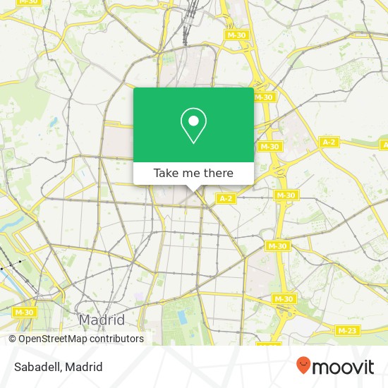 mapa Sabadell