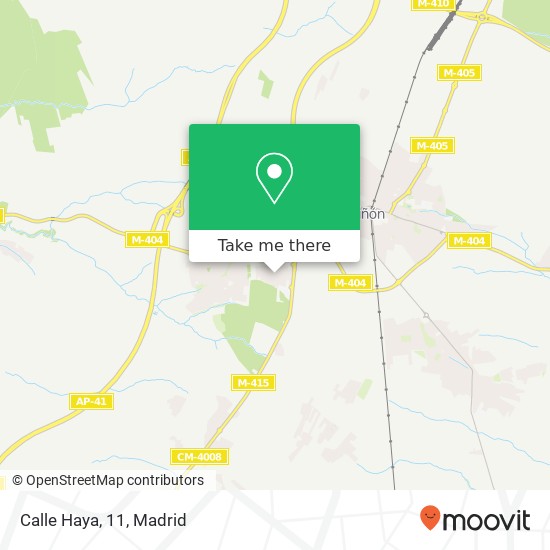 Calle Haya, 11 map