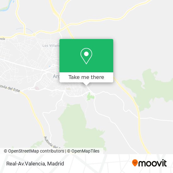 Real-Av.Valencia map