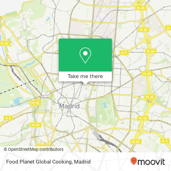 Food Planet Global Cooking map