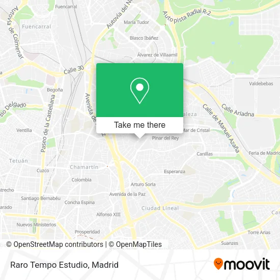 mapa Raro Tempo Estudio