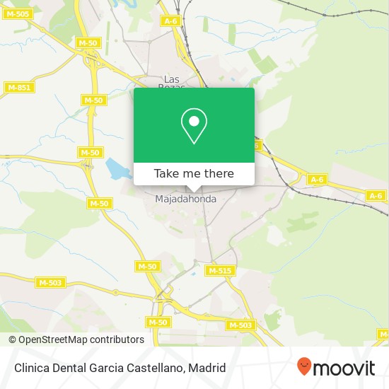 Clinica Dental Garcia Castellano map