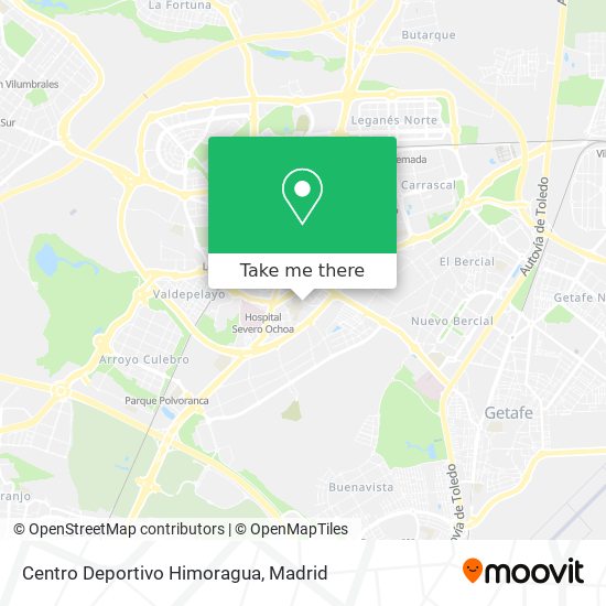 Centro Deportivo Himoragua map
