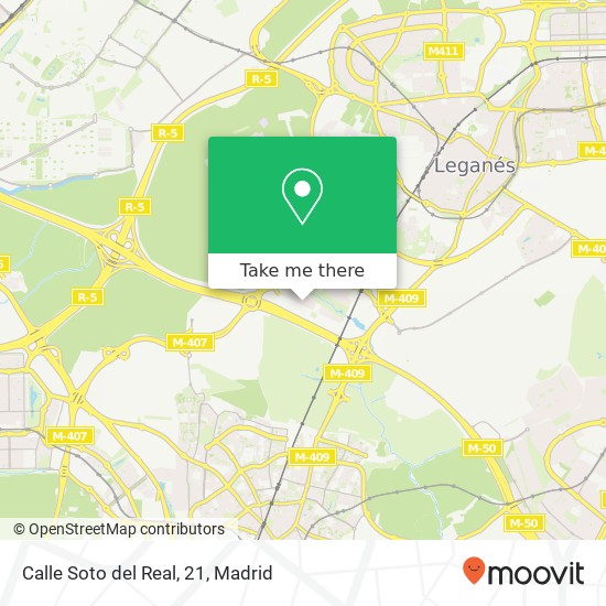 Calle Soto del Real, 21 map